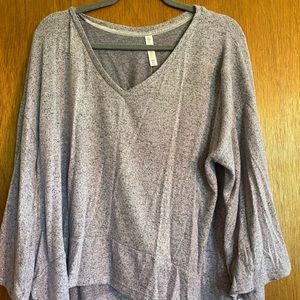 NWT cropped light sweatshirt